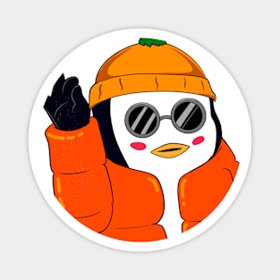 Penguin Salt-bae Magnet